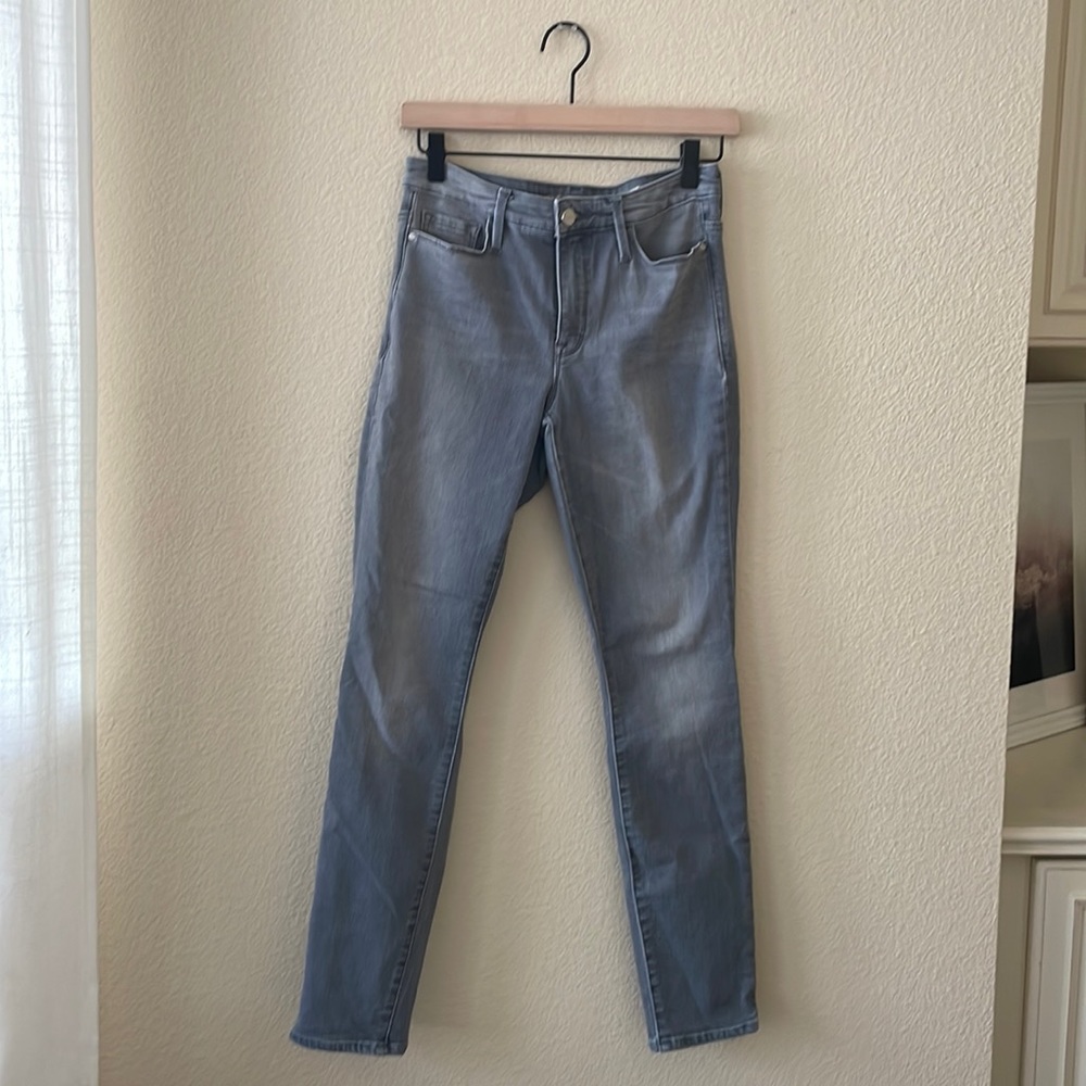 Athleta gray wash skinny Jean